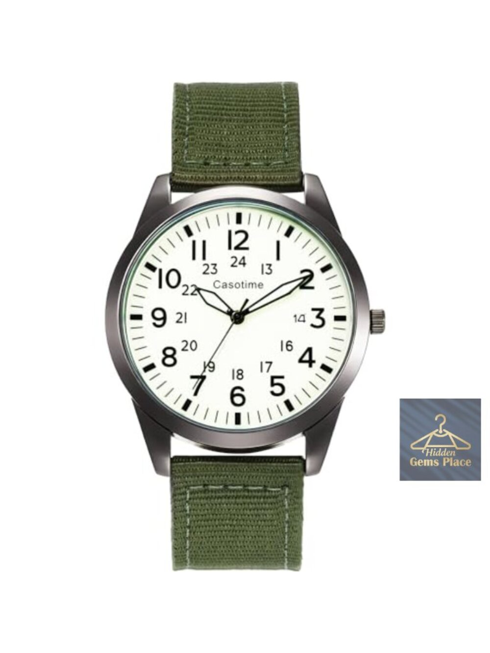 Tactical Military Watch for Men - Field-Tested Analog Quartz, Luminous Dial,